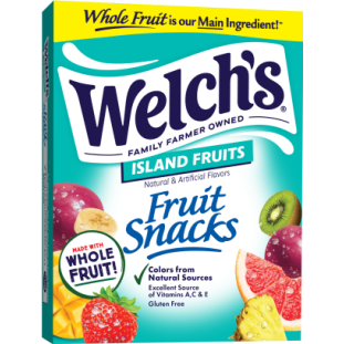 Welch's  Fruit Snacks  Island Fruits