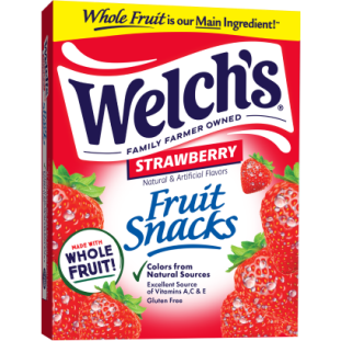Welch's  Fruit Snacks Strawberry
