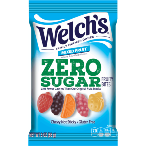 Welch's  Zero Sugar Fruity Bites Mixed Fruit