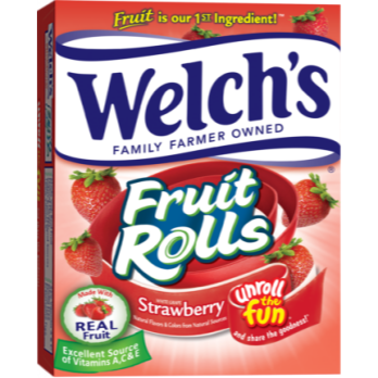Welch's Fruit Rolls White Grape Strawberry